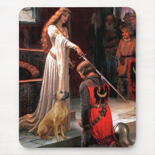 Rhodesian Ridgeback 2 - De Onderscheiding Muismat (Voorkant)