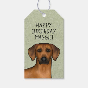 Rhodesian Ridgeback Afrikaanse Leeuw Hond Rassen G Cadeaulabel