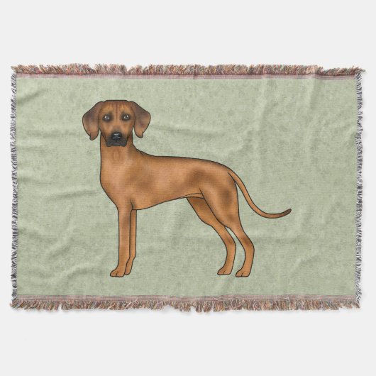 Rhodesian Ridgeback Afrikaanse Leeuw Hond Rassen G Deken (Voorkant)