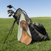 Rhodesian Ridgeback Afrikaanse Leeuwshond Kop Groe Golfhanddoek (Groen)