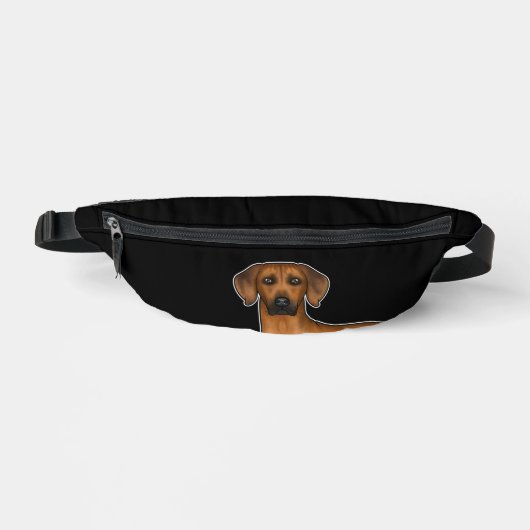 Rhodesian Ridgeback Afrikaanse Leeuwshond Van Vore Heuptasje (Voorkant)