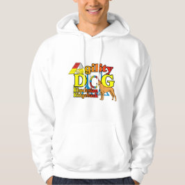 Rhodesian_Ridgeback_Agility Hoodie