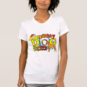 Rhodesian_Ridgeback_Agility T-shirt