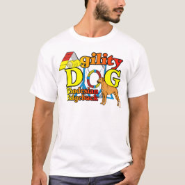 Rhodesian_Ridgeback_Agility T-shirt