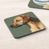 Rhodesian Ridgeback Bier Onderzetter (Linkerzijde)