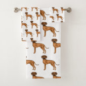 Rhodesian Ridgeback Bruin Afrikaanse Leeuw Hond Pa Bad Handdoek (Insitu)