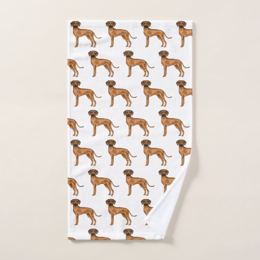 Rhodesian Ridgeback Bruin Afrikaanse Leeuw Hond Pa Bad Handdoek (Handdoek)