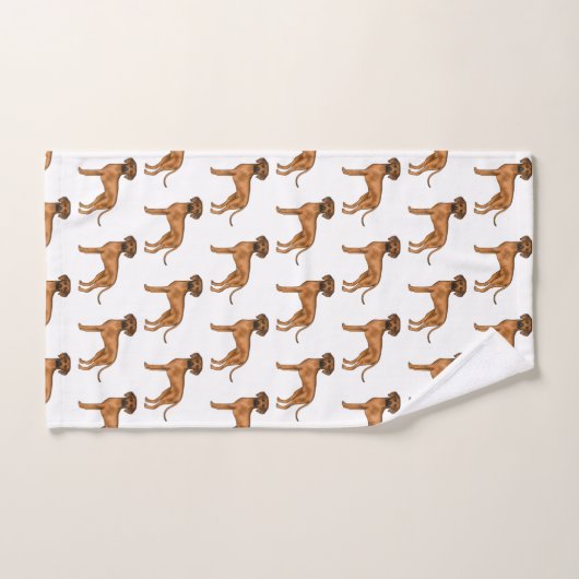 Rhodesian Ridgeback Bruin Afrikaanse Leeuw Hond Pa Bad Handdoek (Handdoek)
