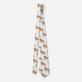 Rhodesian Ridgeback Bruin Afrikaanse Leeuw Hond Pa Stropdas (Achterkant)