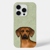 Rhodesian Ridgeback Bruin Afrikaanse Leeuw Hondenk Case-Mate iPhone Case (Achterkant)