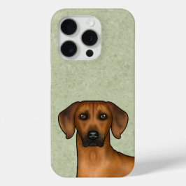Rhodesian Ridgeback Bruin Afrikaanse Leeuw Hondenk iPhone 15 Pro Case