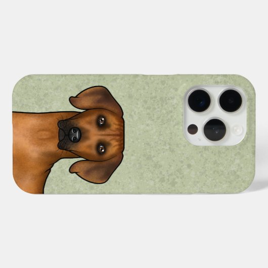 Rhodesian Ridgeback Bruin Afrikaanse Leeuw Hondenk Case-Mate iPhone Case (Achterkant (horizontaal))
