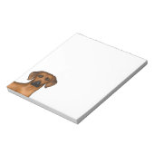 Rhodesian Ridgeback Bruin Afrikaanse Leeuw Hondenk Notitieblok (Linkerzijde)