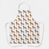 Rhodesian Ridgeback Bruine Afrikaanse Leeuw Hond P Schort (Voorkant)