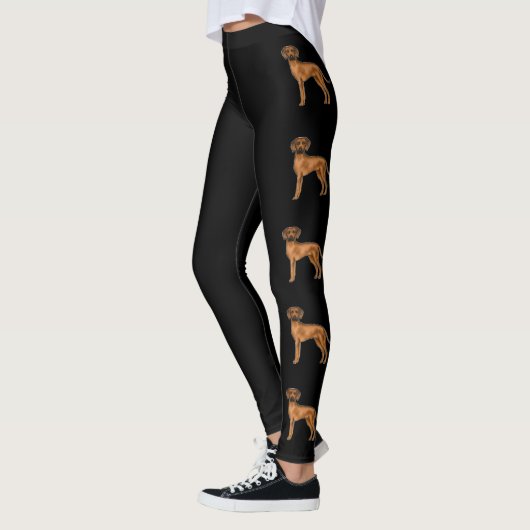 Rhodesian Ridgeback Bruine Afrikaanse Leeuwenhond Leggings (Links)