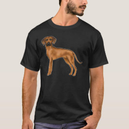 Rhodesian Ridgeback Bruine Afrikaanse Leeuwenhond T-shirt