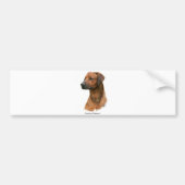 Rhodesian Ridgeback Bumpersticker (Voorkant)