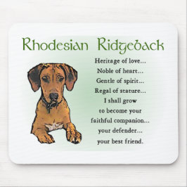 Rhodesian Ridgeback-cadeaus Muismat