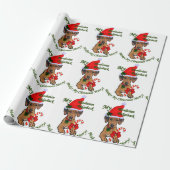 Rhodesian Ridgeback Christmas Cadeaupapier (Uitgerold)