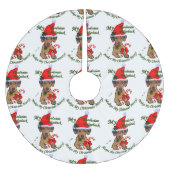 Rhodesian Ridgeback Christmas Kerstboom Rok (Voorkant)