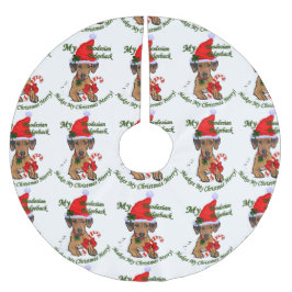 Rhodesian Ridgeback Christmas Kerstboom Rok