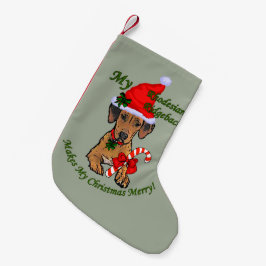 Rhodesian Ridgeback Christmas Kleine Kerstsok