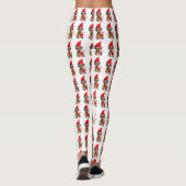 Rhodesian Ridgeback Christmas Leggings (Achterkant)