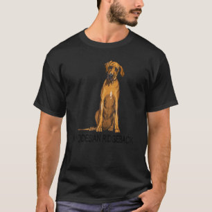 Rhodesian Ridgeback Crazy Dog T-shirt