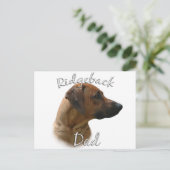 Rhodesian Ridgeback Dad 2 Briefkaart (Staand voorkant)