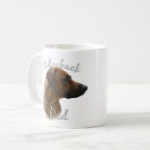 Rhodesian Ridgeback Dad 2 Koffiemok (Voorkant links)