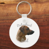 Rhodesian Ridgeback Dad 2 Sleutelhanger (Voorkant)