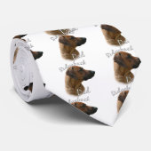 Rhodesian Ridgeback Dad 2 Stropdas (Opgerold)