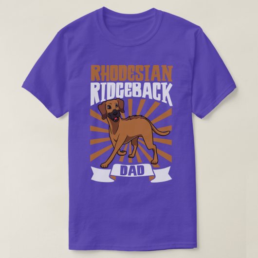 Rhodesian Ridgeback Dad Rhodesian Ridgeback T-shirt (Design voorkant)