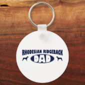 Rhodesian Ridgeback Dad Sleutelhanger (Voorkant)
