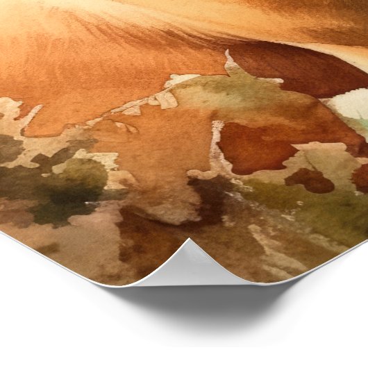 Rhodesian Ridgeback Dog Art Print Poster (Hoek)