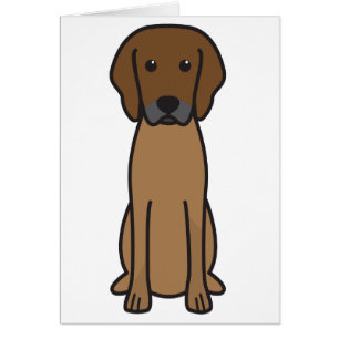 Rhodesian Ridgeback Dog Cartoon