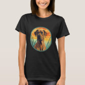Rhodesian Ridgeback Dog Cute Dog Breed T-shirt (Voorkant)