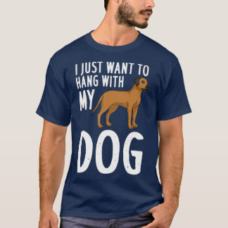 Rhodesian Ridgeback Dog Puppies Eigenaar Lover _39 T-shirt