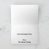 Rhodesian Ridgeback Feestdagen Kaart (Binnen)