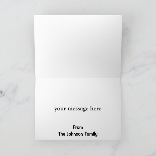 Rhodesian Ridgeback Feestdagen Kaart (Binnen)