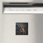 Rhodesian Ridgeback Halloween Griezelen Magneet (Insitu (Vaatwasser))