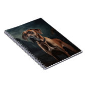Rhodesian Ridgeback Halloween Griezelen Notitieboek (Rechterzijde)