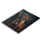 Rhodesian Ridgeback Halloween Griezelen Notitieboek (Linkerzijde)