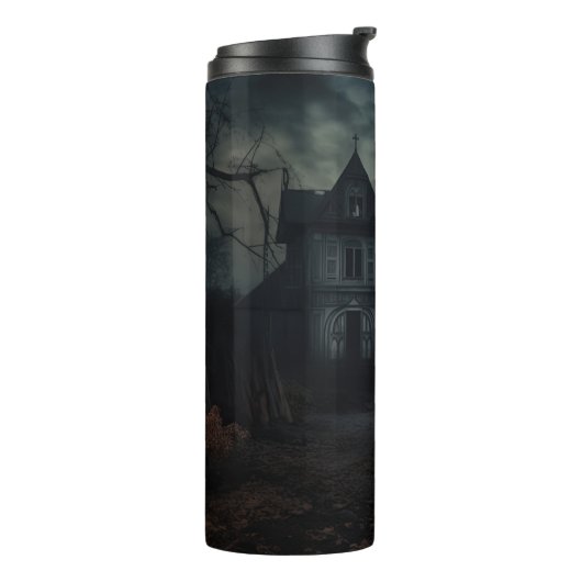 Rhodesian Ridgeback Halloween Scary Thermosbeker (Gedraaid links)