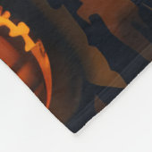 Rhodesian Ridgeback Halloween Spooky Fleece Deken (Hoek)