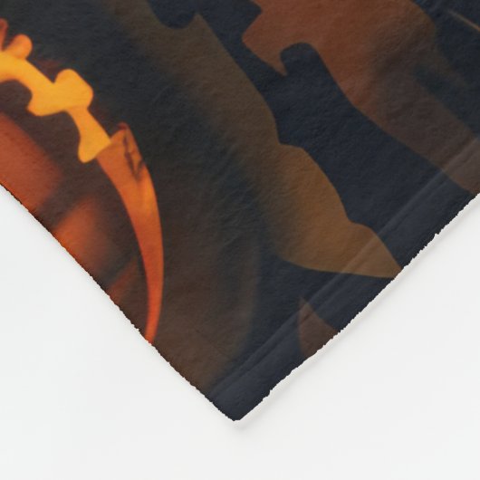 Rhodesian Ridgeback Halloween Spooky Fleece Deken (Hoek)