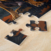 Rhodesian Ridgeback Halloween Spooky Legpuzzel (Zijkant)