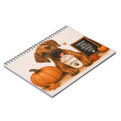 Rhodesian Ridgeback Herfst Notitieboek (Linkerzijde)