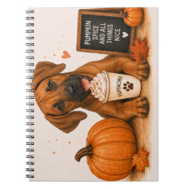 Rhodesian Ridgeback Herfst Notitieboek