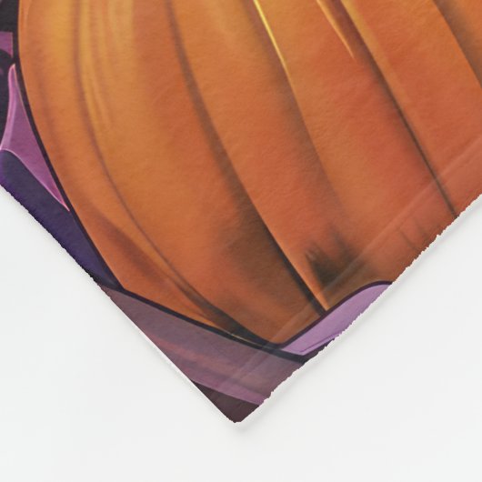 Rhodesian Ridgeback Hond Halloween Heksenpompoen Fleece Deken (Hoek)